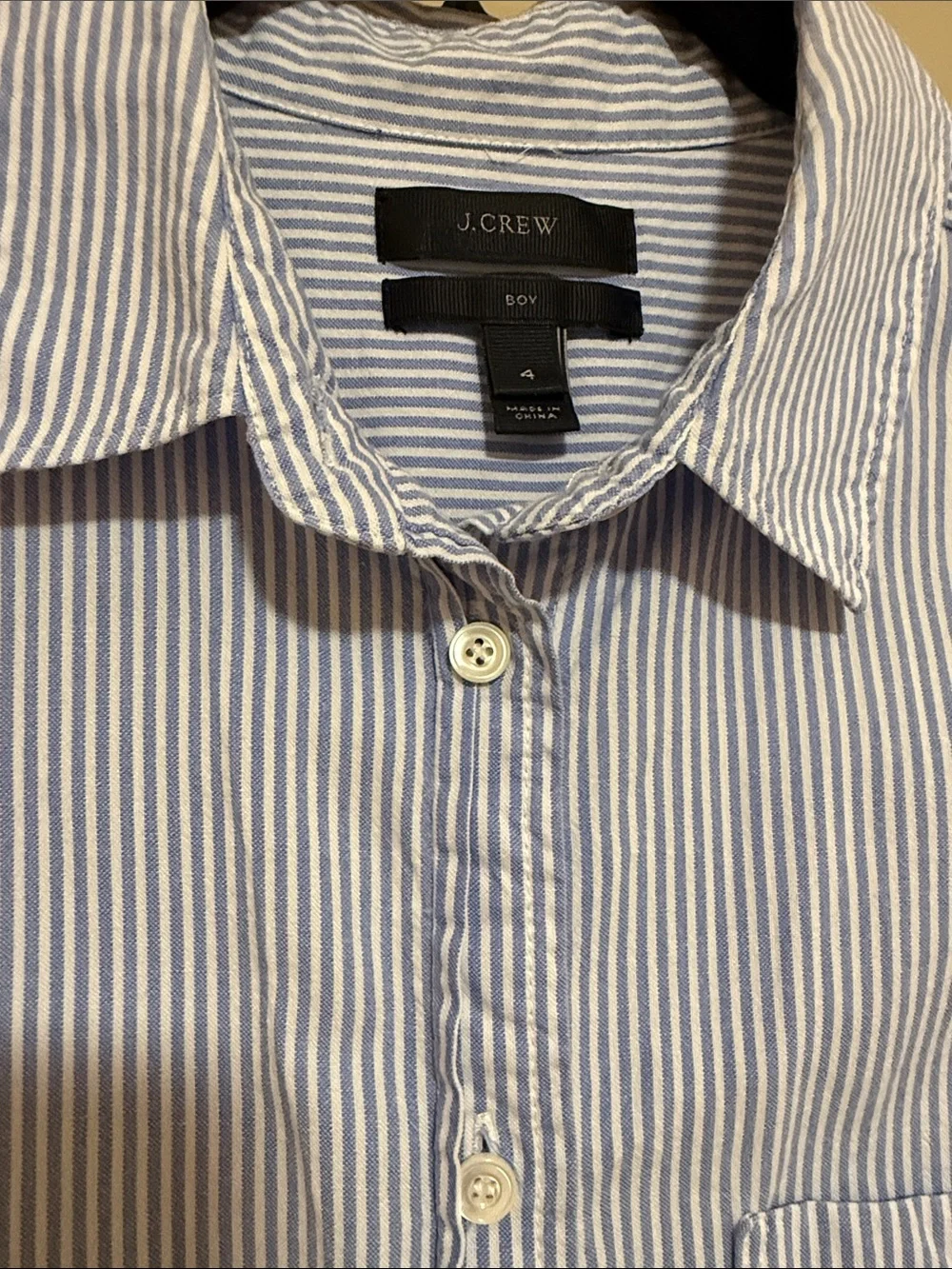 J. Crew Boy Oxford Shirt size 4